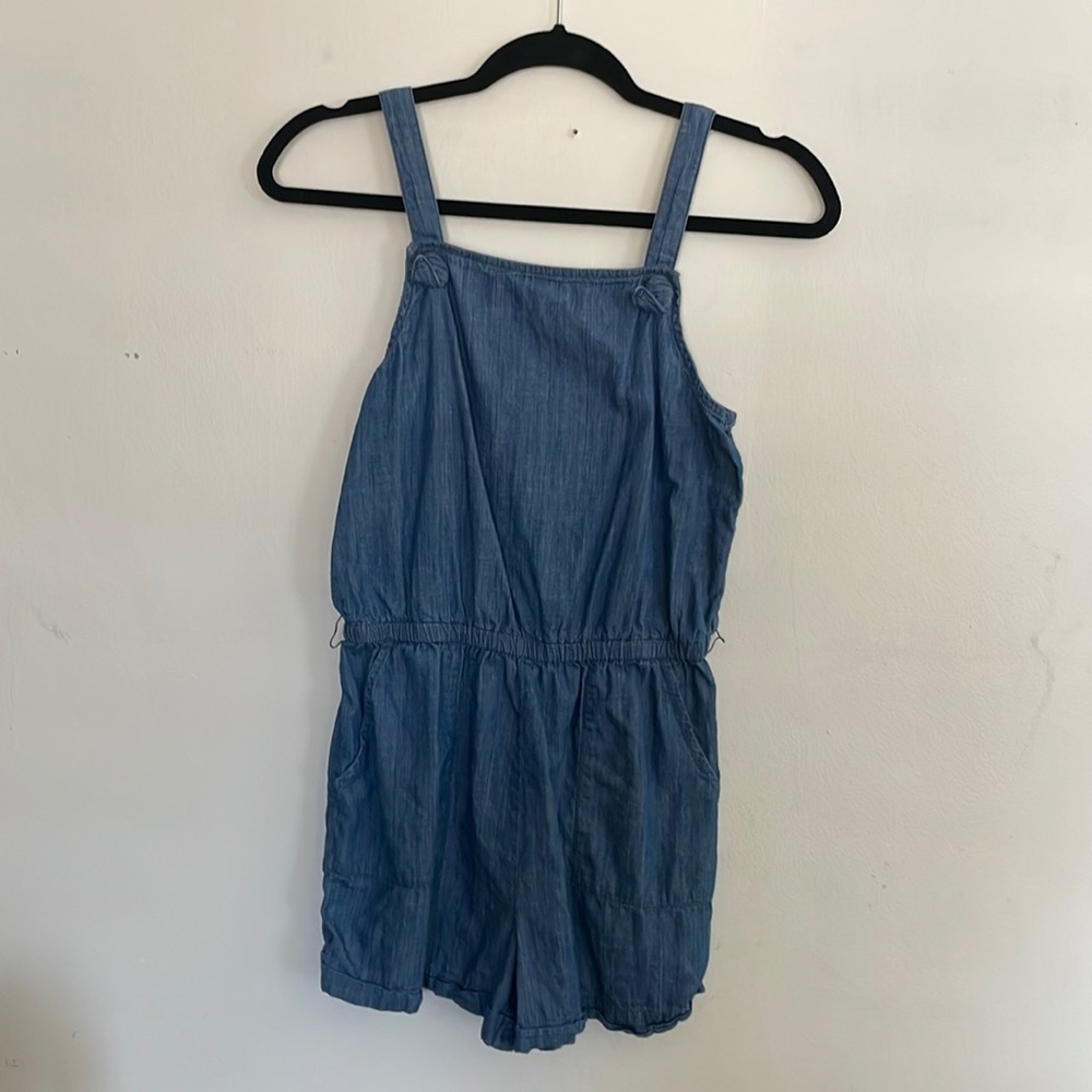 Denim Romper